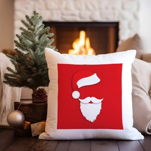 PODUSZKA DEKORACYJNA 40X40 ŚWIĄTECZNA NA PREZENT