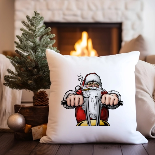 PODUSZKA DEKORACYJNA 40X40 ŚWIĄTECZNA NA PREZENT