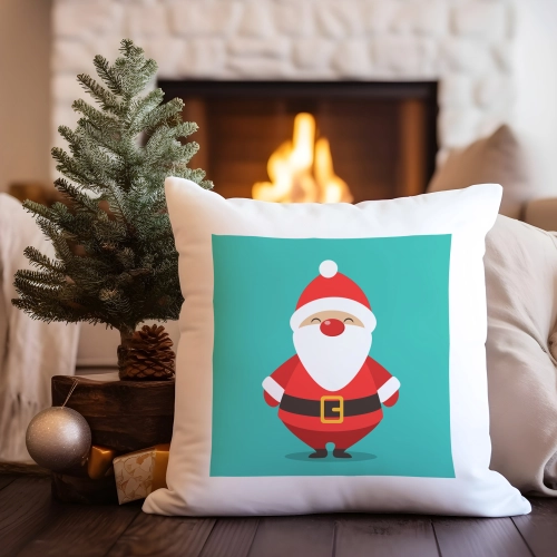 PODUSZKA DEKORACYJNA 40X40 ŚWIĄTECZNA NA PREZENT