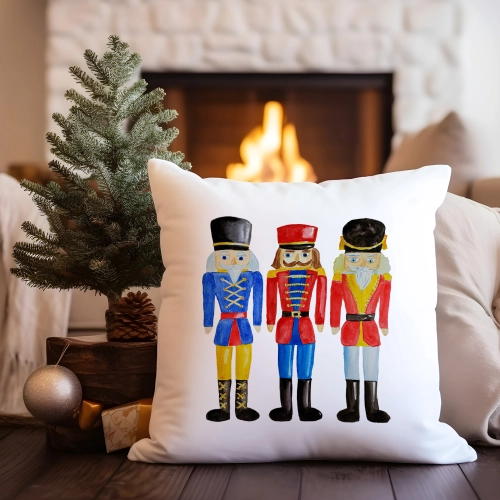 PODUSZKA DEKORACYJNA 40X40 ŚWIĄTECZNA NA PREZENT