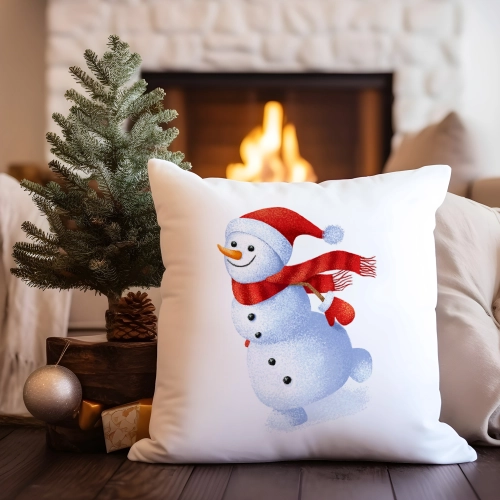 PODUSZKA DEKORACYJNA 40X40 ŚWIĄTECZNA NA PREZENT