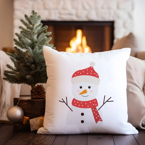 PODUSZKA DEKORACYJNA 40X40 ŚWIĄTECZNA NA PREZENT