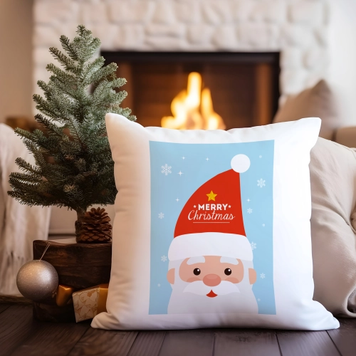 PODUSZKA DEKORACYJNA 40X40 ŚWIĄTECZNA NA PREZENT