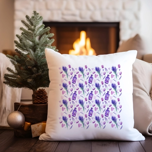 PODUSZKA DEKORACYJNA 40X40 ŚWIĄTECZNA NA PREZENT