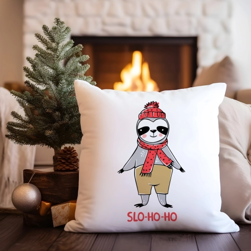 PODUSZKA DEKORACYJNA 40X40 ŚWIĄTECZNA NA PREZENT