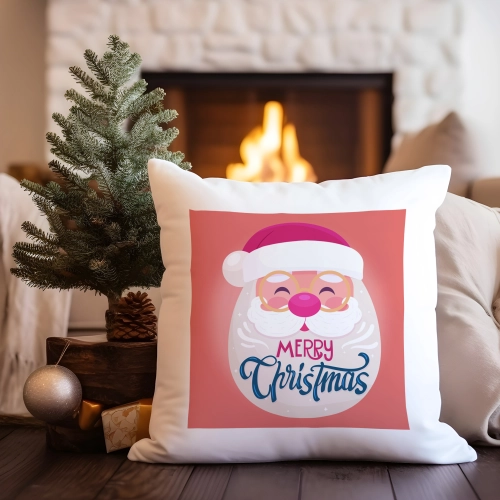 PODUSZKA DEKORACYJNA 40X40 ŚWIĄTECZNA NA PREZENT