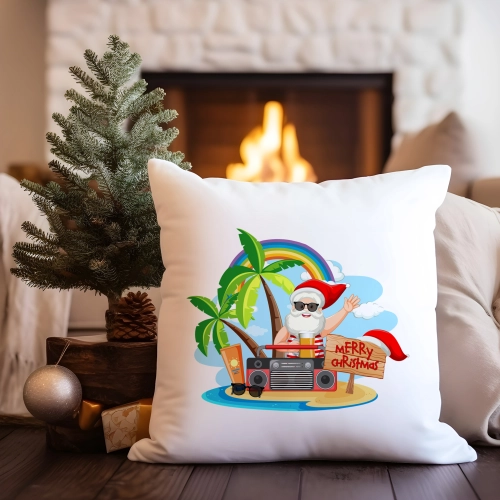 PODUSZKA DEKORACYJNA 40X40 ŚWIĄTECZNA NA PREZENT