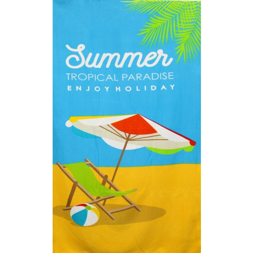 RĘCZNIK PLAŻOWY 90X170 KĄPIELOWY DUŻY SUMMER XXL