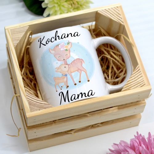 KUBEK 330ml W SKRZYNCE DLA MAMY PREZENT DZIEŃ MATKI MAMA MAMUSIA UPOMINEK