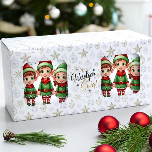 ŚWIĄTECZNY KOMPLET KUBKÓW 330ml NA PREZENT MIKOŁAJ ZESTAW ŚWIĘTA MIKOŁAJ