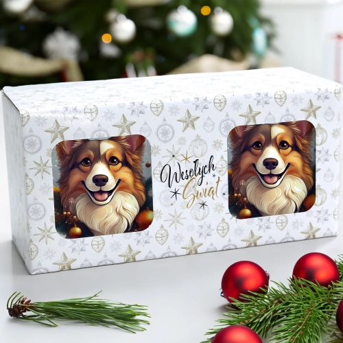 ŚWIĄTECZNY KOMPLET KUBKÓW 330ml NA PREZENT MIKOŁAJ ZESTAW ŚWIĘTA MIKOŁAJ