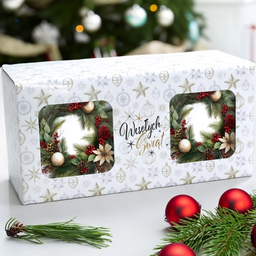 ŚWIĄTECZNY KOMPLET KUBKÓW 330ml NA PREZENT MIKOŁAJ ZESTAW ŚWIĘTA MIKOŁAJ