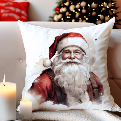 PODUSZKA DEKORACYJNA 40X40 ŚWIĄTECZNA PREZENT ZIMOWA OZDOBNA ŚWIĘTA RENIFER