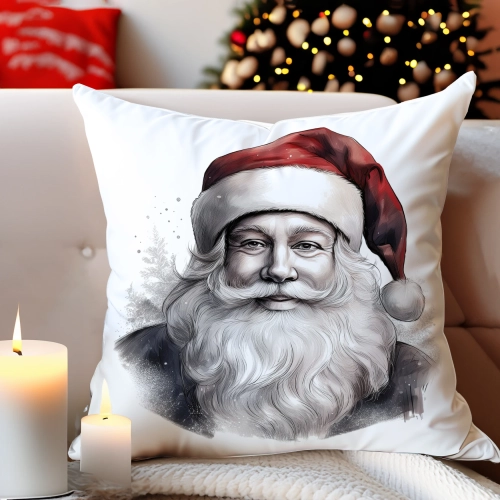 PODUSZKA DEKORACYJNA 40X40 ŚWIĄTECZNA PREZENT ZIMOWA OZDOBNA ŚWIĘTA RENIFER