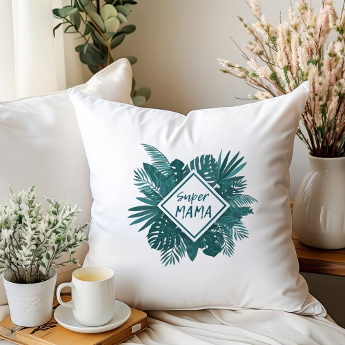 PODUSZKA 40x40cm DLA MAMY Z NADRUKIEM JASIEK NA PREZENT DZIEŃ MATKI MAMA