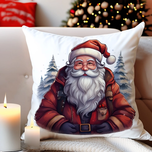 PODUSZKA DEKORACYJNA 40X40 ŚWIĄTECZNA PREZENT ZIMOWA OZDOBNA ŚWIĘTA RENIFER