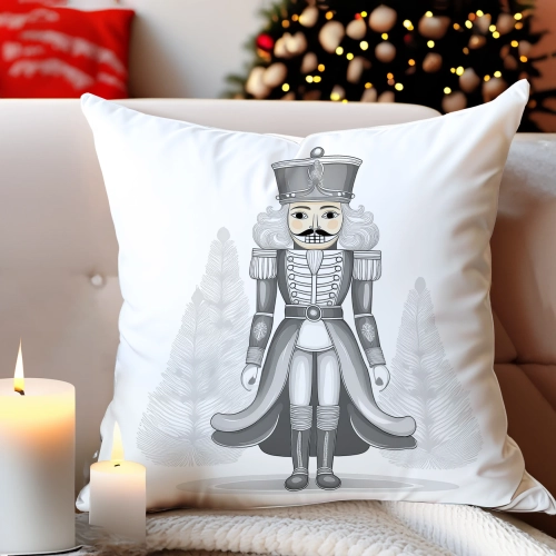 PODUSZKA DEKORACYJNA 40X40 ŚWIĄTECZNA PREZENT ZIMOWA OZDOBNA ŚWIĘTA RENIFER