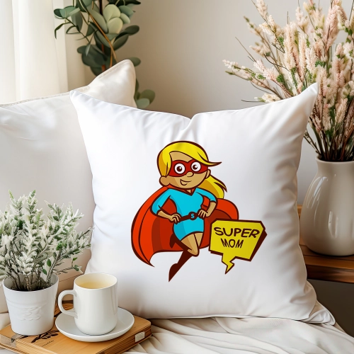 PODUSZKA 40x40cm DLA MAMY Z NADRUKIEM JASIEK NA PREZENT DZIEŃ MATKI MAMA