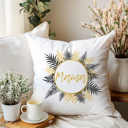 PODUSZKA 40x40cm DLA MAMY Z NADRUKIEM JASIEK NA PREZENT DZIEŃ MATKI MAMA