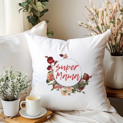 PODUSZKA 40x40cm DLA MAMY Z NADRUKIEM JASIEK NA PREZENT DZIEŃ MATKI MAMA