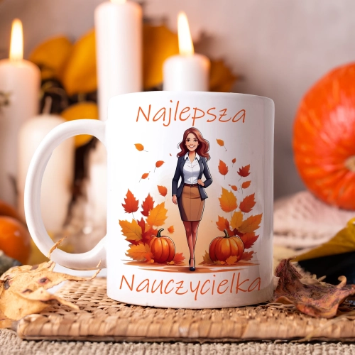 KUBEK DZIEŃ NAUCZYCIELA WYCHOWAWCY PREZENT NAUCZYCIEL NAUCZYCIELKA