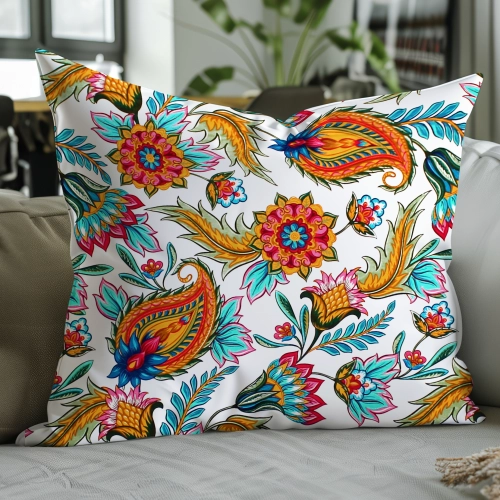 POSZEWKA DEKORACYJNA 50x60 OZDOBNA 100% BAWEŁNA NA PODUSZKĘ POŚCIELOWA