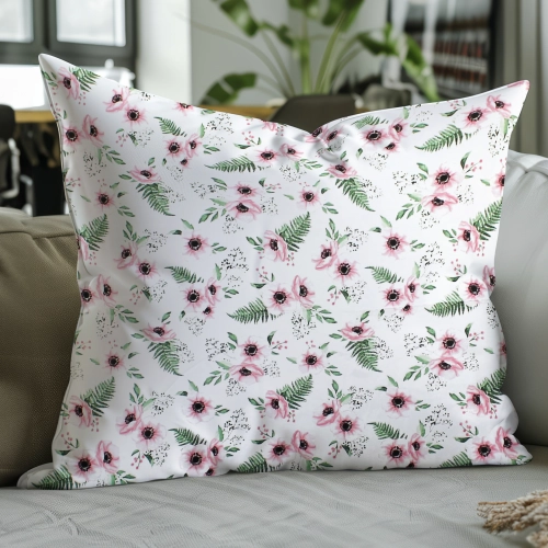 POSZEWKA DEKORACYJNA 50x60 OZDOBNA 100% BAWEŁNA NA PODUSZKĘ POŚCIELOWA