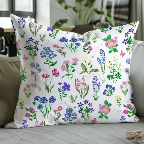 POSZEWKA DEKORACYJNA 50x60 OZDOBNA 100% BAWEŁNA NA PODUSZKĘ POŚCIELOWA