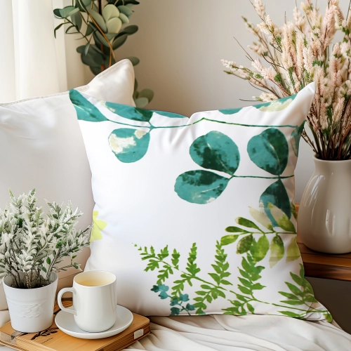 POSZEWKA DEKORACYJNA 45x45 JASIEK 100% BAWEŁNA NA PODUSZKĘ POŚCIELOWA