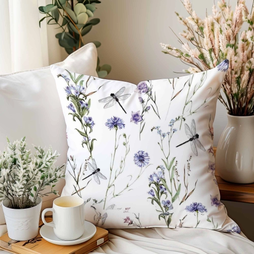 POSZEWKA DEKORACYJNA 45x45 JASIEK 100% BAWEŁNA NA PODUSZKĘ POŚCIELOWA