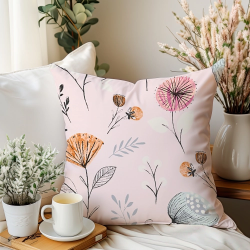 POSZEWKA DEKORACYJNA 45x45 JASIEK 100% BAWEŁNA NA PODUSZKĘ POŚCIELOWA