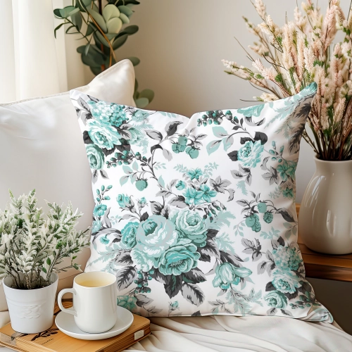 POSZEWKA DEKORACYJNA 45x45 JASIEK 100% BAWEŁNA NA PODUSZKĘ POŚCIELOWA