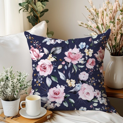 POSZEWKA DEKORACYJNA 45x45 JASIEK 100% BAWEŁNA NA PODUSZKĘ POŚCIELOWA