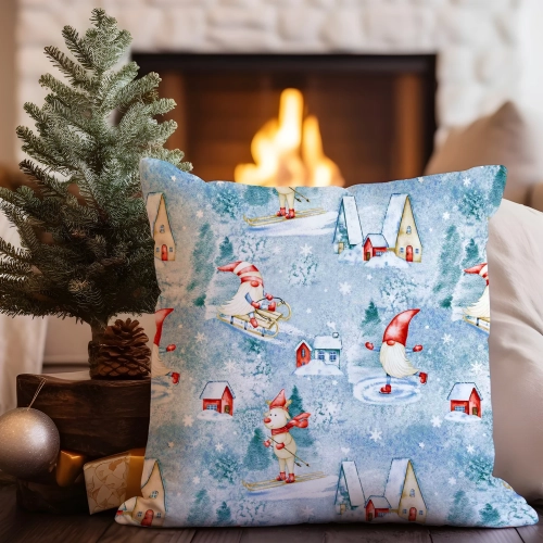 POSZEWKA DEKORACYJNA 40x40 JASIEK 100% BAWEŁNA NA PODUSZKĘ POŚCIELOWA