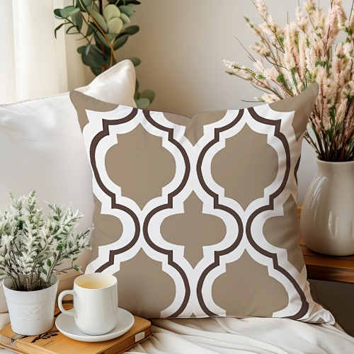 POSZEWKA DEKORACYJNA 45x45 JASIEK 100% BAWEŁNA NA PODUSZKĘ POŚCIELOWA