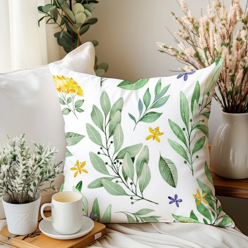 POSZEWKA DEKORACYJNA 45x45 JASIEK 100% BAWEŁNA NA PODUSZKĘ POŚCIELOWA