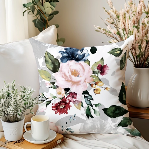 POSZEWKA DEKORACYJNA 45x45 JASIEK 100% BAWEŁNA NA PODUSZKĘ POŚCIELOWA