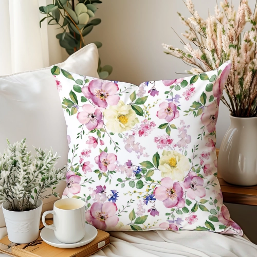 POSZEWKA DEKORACYJNA 45x45 JASIEK 100% BAWEŁNA NA PODUSZKĘ POŚCIELOWA