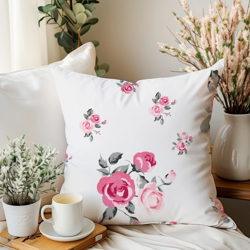 POSZEWKA DEKORACYJNA 45x45 JASIEK 100% BAWEŁNA NA PODUSZKĘ POŚCIELOWA