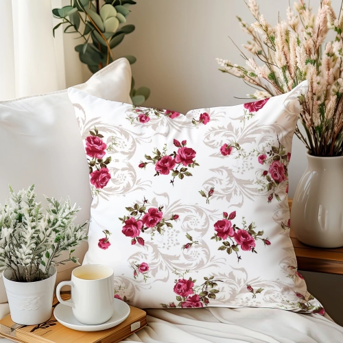 POSZEWKA DEKORACYJNA 45x45 JASIEK 100% BAWEŁNA NA PODUSZKĘ POŚCIELOWA