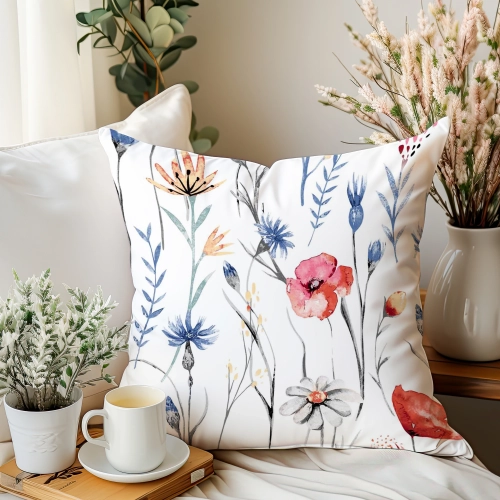 POSZEWKA DEKORACYJNA 45x45 JASIEK 100% BAWEŁNA NA PODUSZKĘ POŚCIELOWA