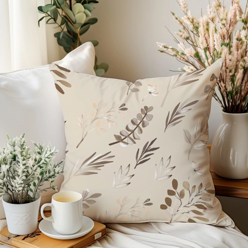 POSZEWKA DEKORACYJNA 45x45 JASIEK 100% BAWEŁNA NA PODUSZKĘ POŚCIELOWA