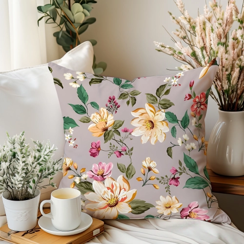 POSZEWKA DEKORACYJNA 45x45 JASIEK 100% BAWEŁNA NA PODUSZKĘ POŚCIELOWA