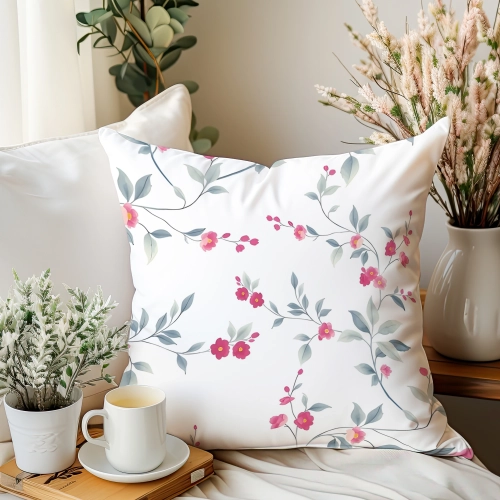 POSZEWKA DEKORACYJNA 45x45 JASIEK 100% BAWEŁNA NA PODUSZKĘ POŚCIELOWA