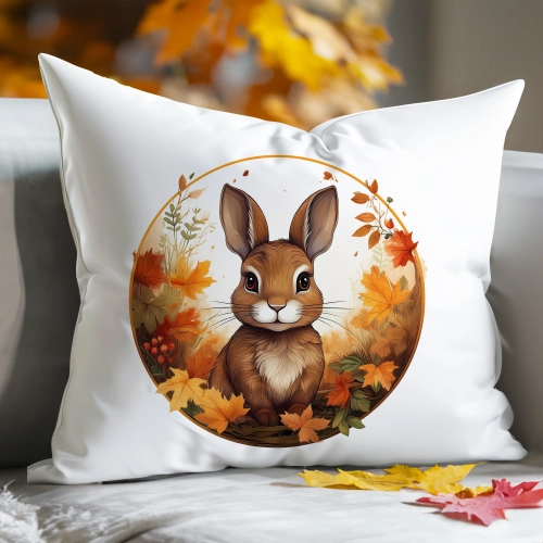 POSZEWKA DEKORACYJNA 50x70 JASIEK OZDOBNA JESIENNA WIEWIÓRKA