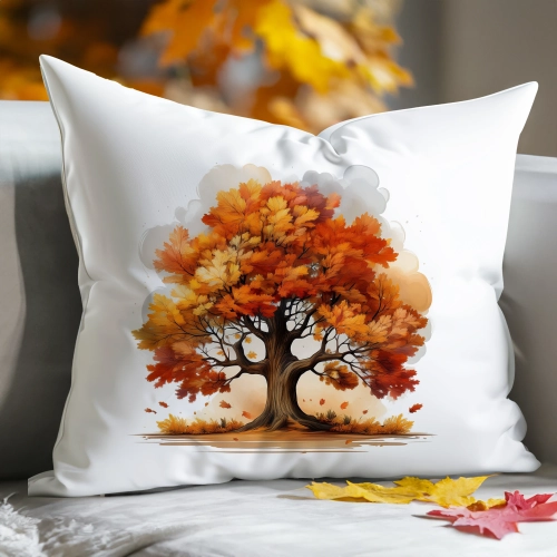 POSZEWKA DEKORACYJNA 40x60 JASIEK OZDOBNA JESIENNA DRZEWO