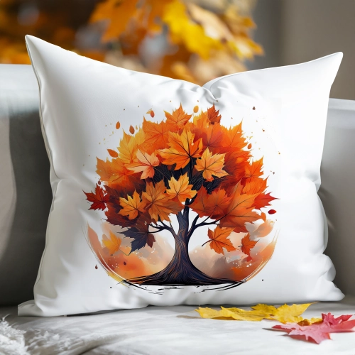 POSZEWKA DEKORACYJNA 40x60 JASIEK OZDOBNA JESIENNA DRZEWO