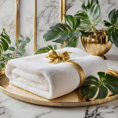 GRUBY RĘCZNIK KĄPIELOWY 30x50cm 500g/m2 PREMIUM CHŁONNY BIAŁY