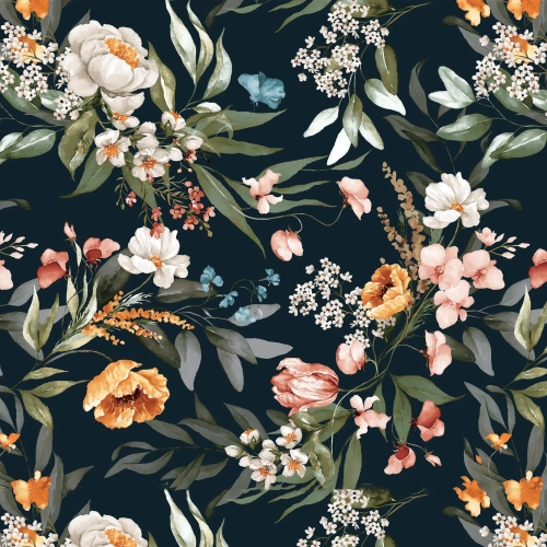 TKANINA 100% BAWEŁNA 160cm BAWEŁNIANA DRUK 0.5MB MATERIAŁ WZORY DRUKI