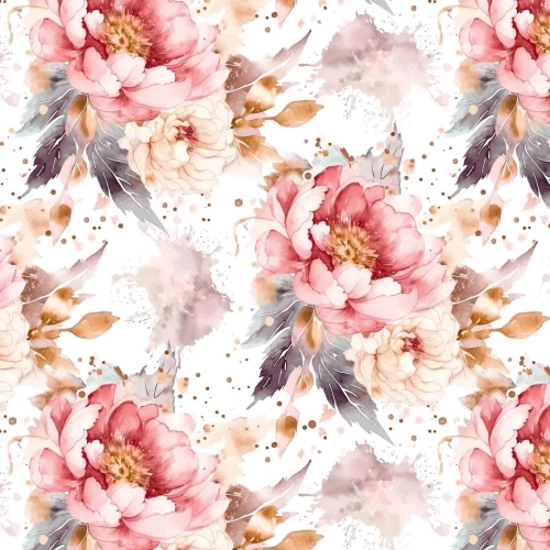 TKANINA 100% BAWEŁNA 160cm BAWEŁNIANA DRUK 0.5MB MATERIAŁ WZORY DRUKI